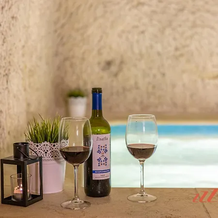 A Traditional Maltese With Indoor Cave Pool