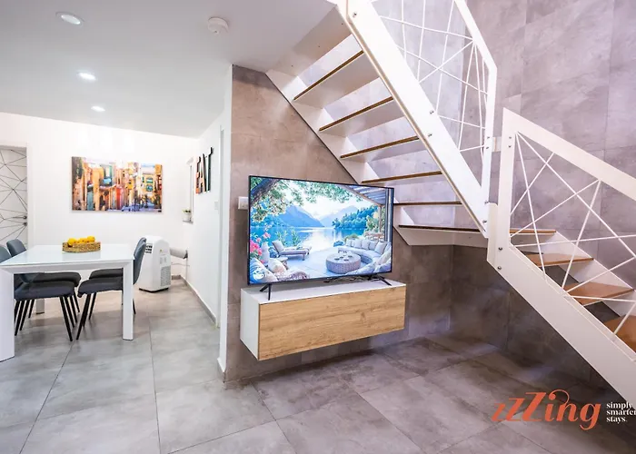 A Traditional Maltese With Indoor Cave Pool