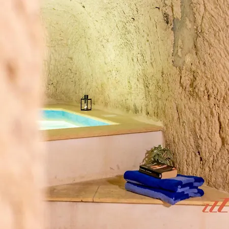 A Traditional Maltese With Indoor Cave Pool